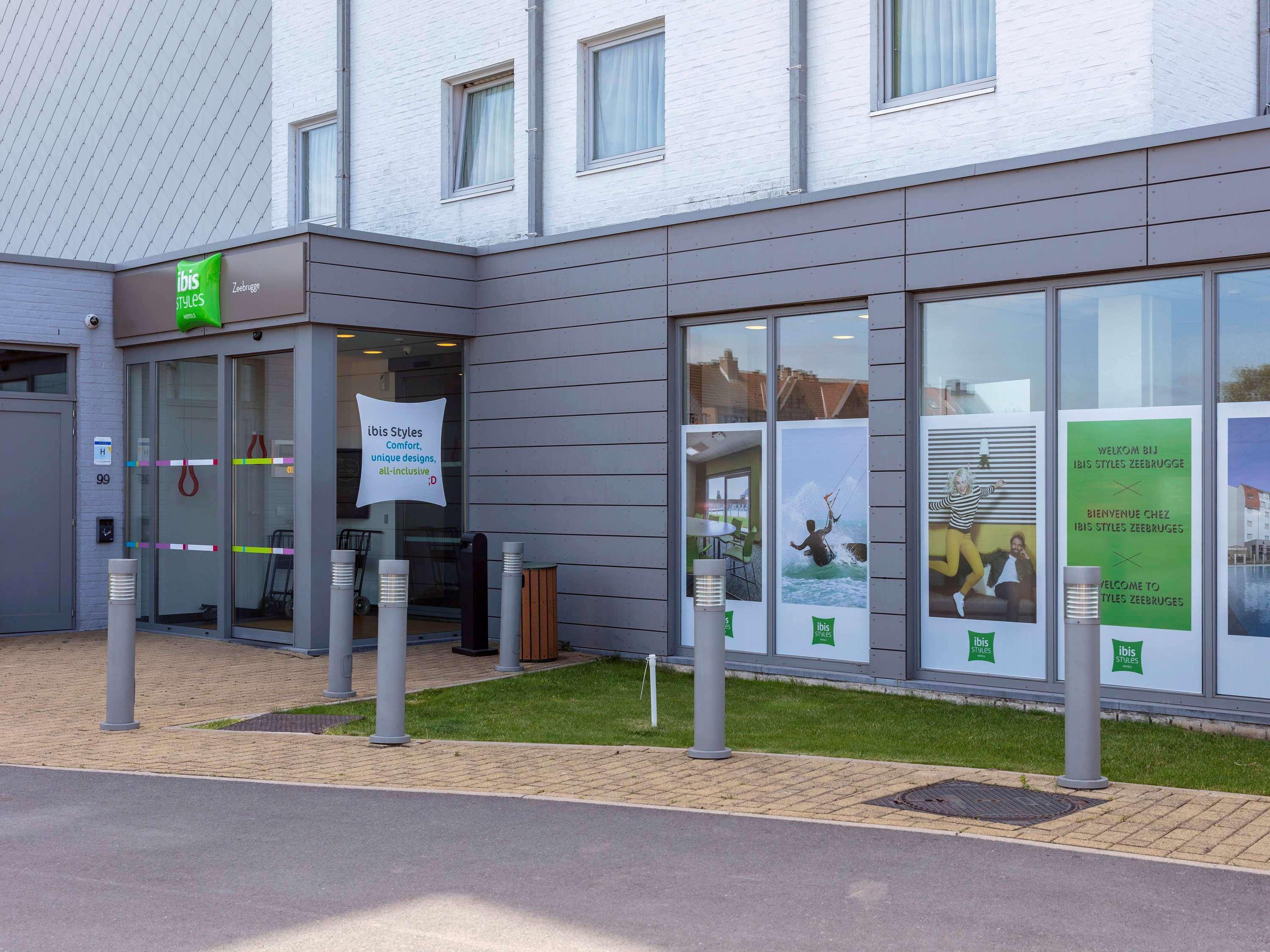 Отель Ibis Styles Zeebrugge Braambeierhoek Экстерьер фото